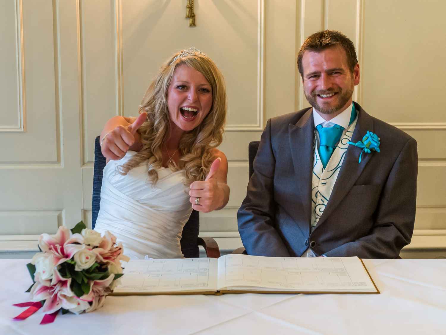 Photograph taken at a wedding
